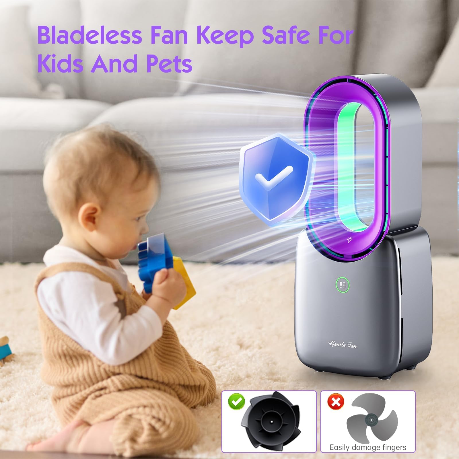 Misby battery life 4–8 hours on full charge, portable for rooms.