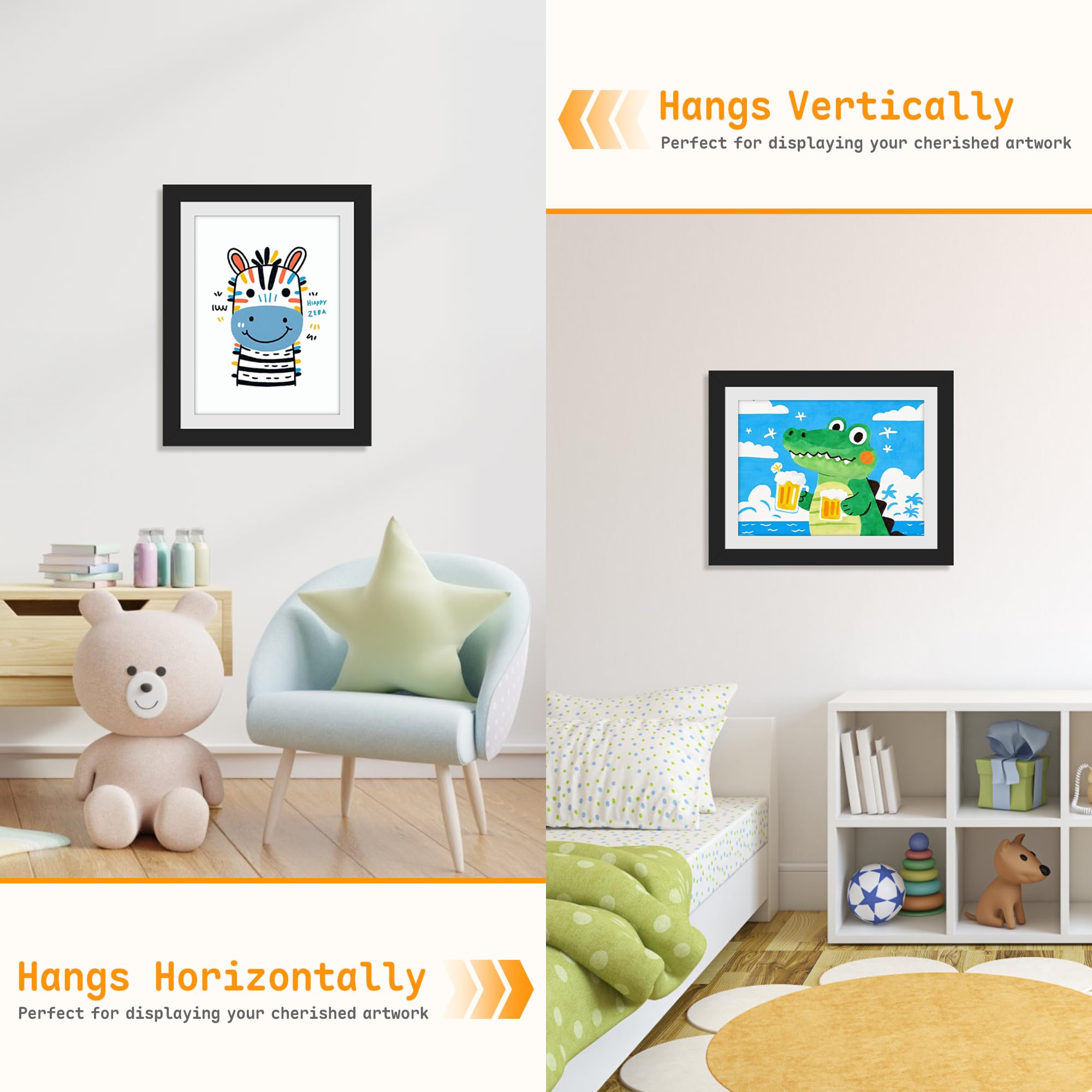 MISNEACH wooden frames add stylish display to any room