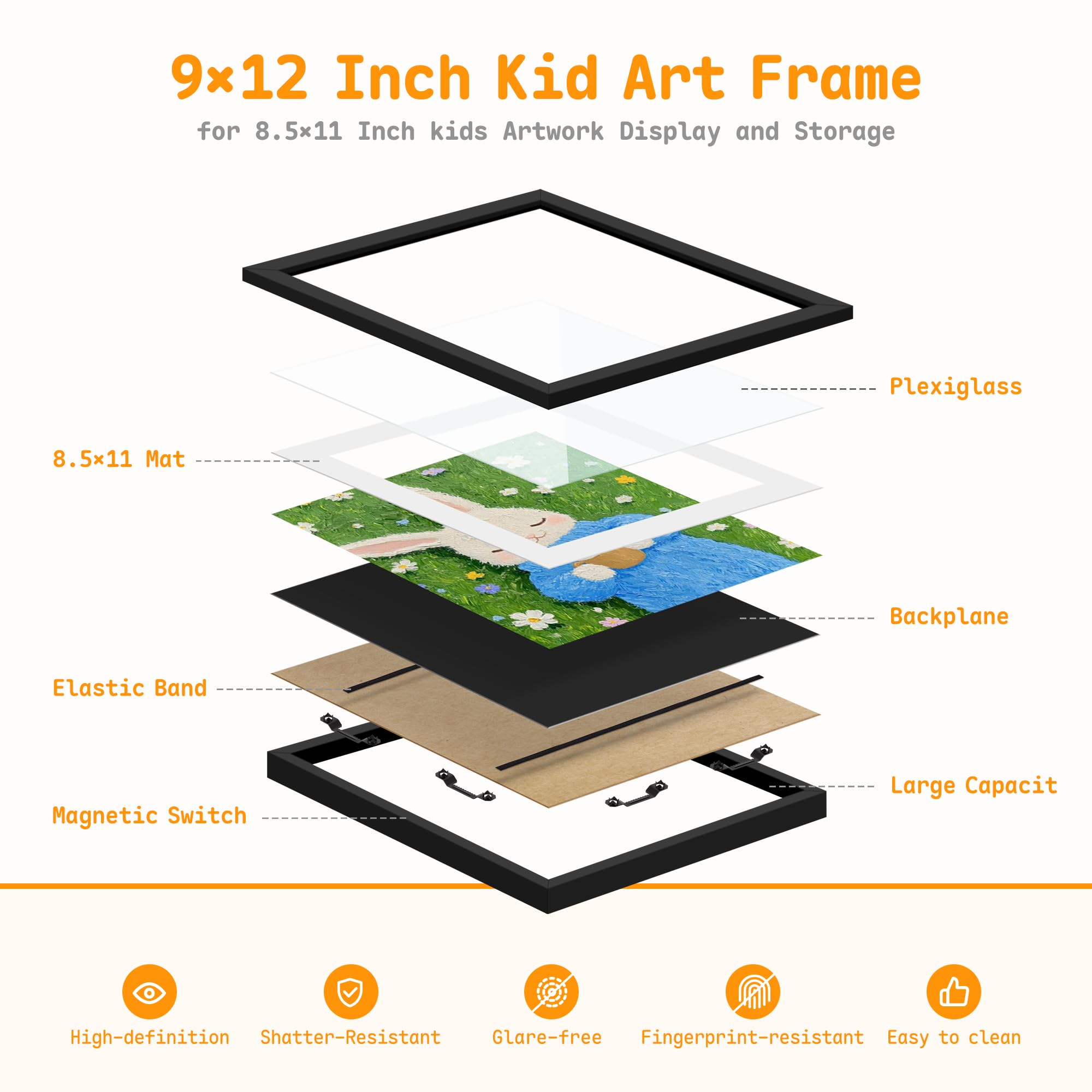 MISNEACH easy-swap frames for changing artwork without hassle