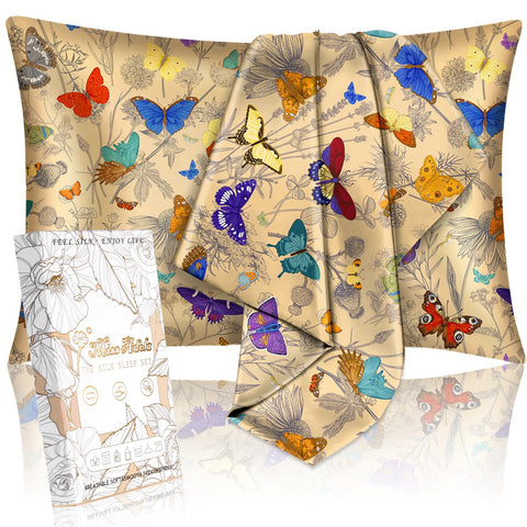 Miss Adola king-size mulberry silk pillowcase for smooth hair and skin.