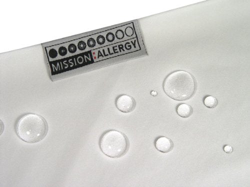 Mission: Allergy silky-soft microfiber feels light and breathable.