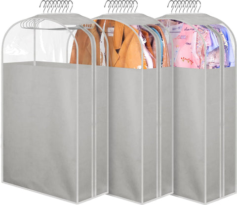 MISSLO 32-inch garment bag with 10-inch gusset for wrinkle-free storage.