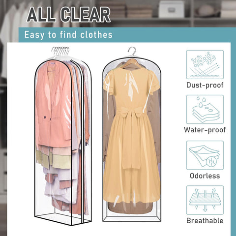MISSLO keeps closets organized by neatly storing gowns and coats.
