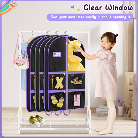 MISSLO foldable dance bag with two handles for travel.