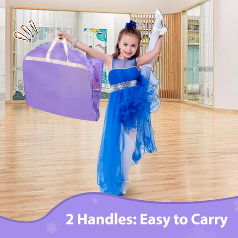 MISSLO travel-ready garment bag folds for compact packing on the go.