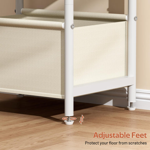 MISSLO bedside nightstand fits compact spaces for daily routines