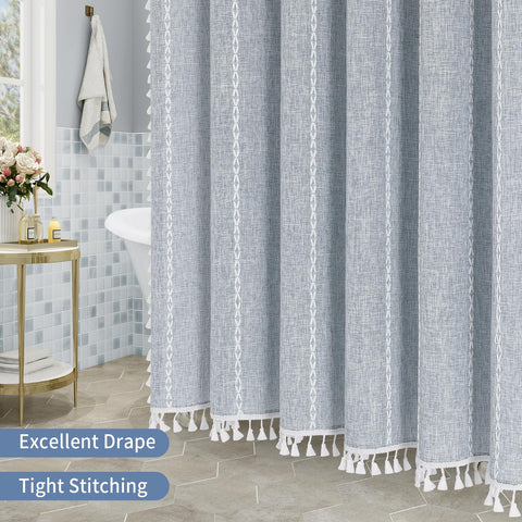 MitoVilla machine washable curtain dries quickly for easy care.