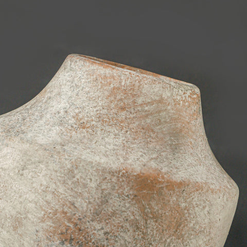 Mitt&Ditt handcrafted vase adds texture and personality to shelves and mantels
