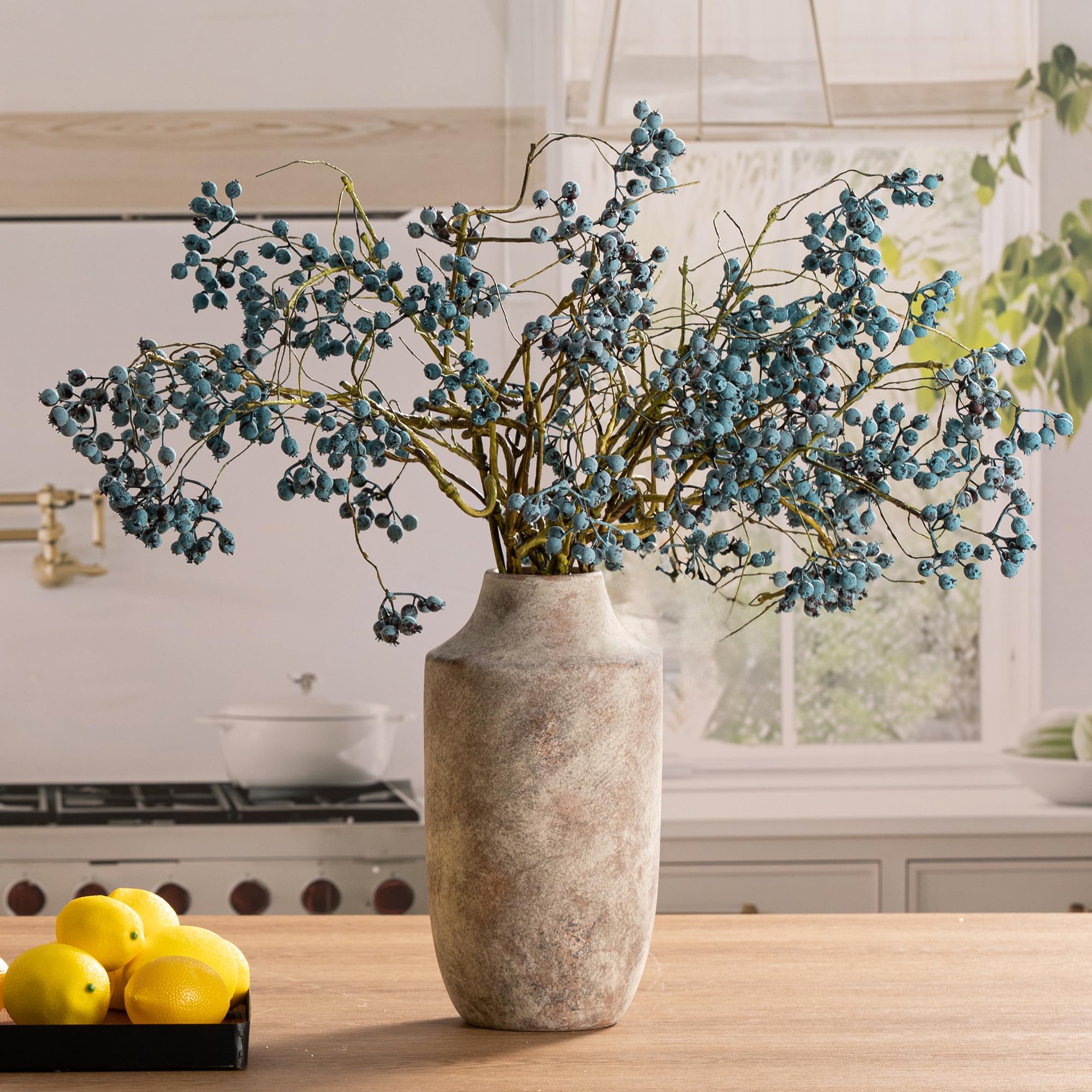 Mitt&Ditt vase close-up texture highlighting handcrafted finish for rustic interiors.