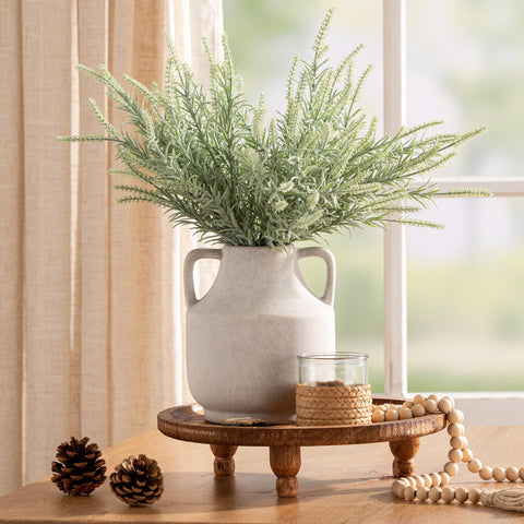 Mitt&Ditt decorative vase suited for living room, bookshelf, and fireplace mantels.