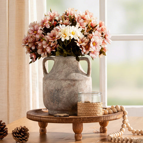 Mitt&Ditt handcrafted vase complements dried florals and artificial arrangements