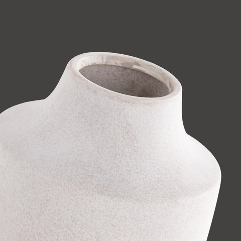 Mitt&Ditt handcrafted glazed vase features unique texture and character