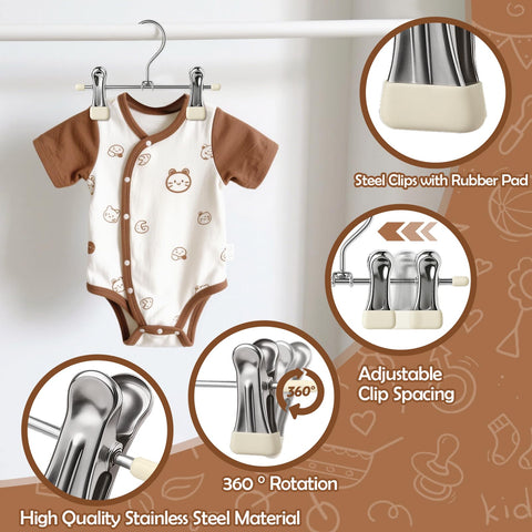 Mity Rain premium stainless steel construction resists rust for daily nursery use.