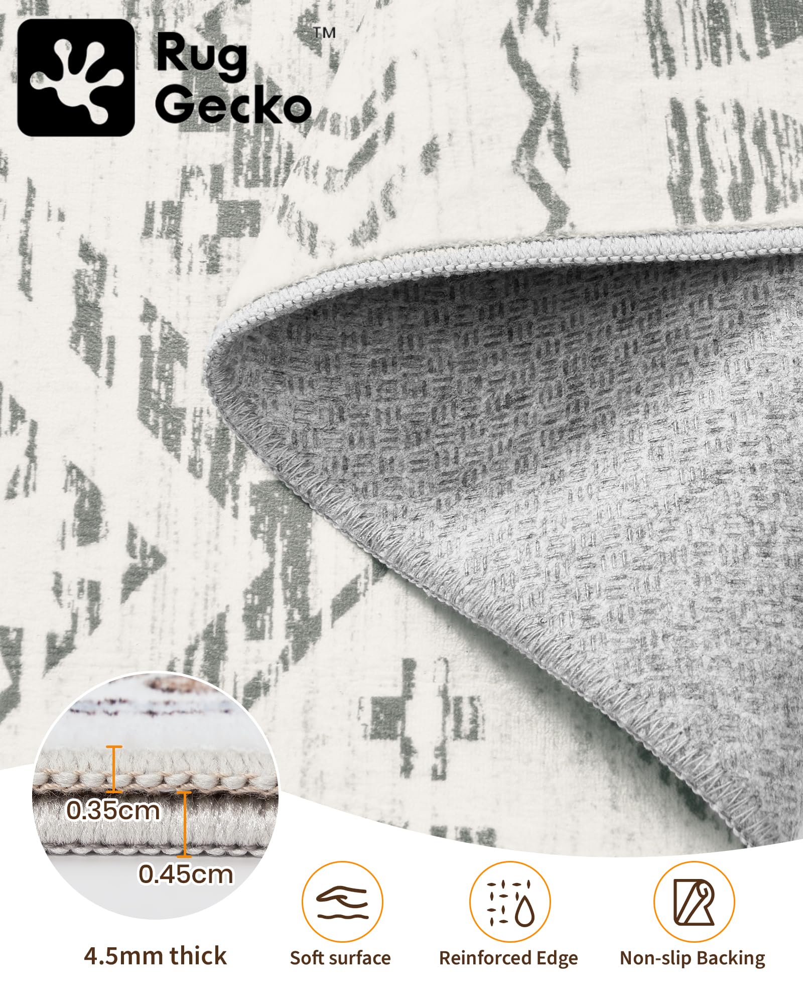 Miukiki machine-washable rug simplifies deep cleaning at home.