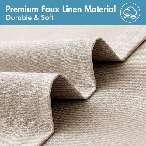 100% blackout fabric blocks light for glare reduction.