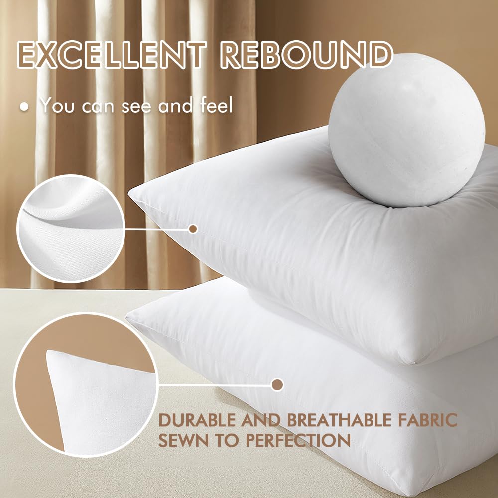 MIULEE 12x20 insert with 7D polyester fill for comfy loft