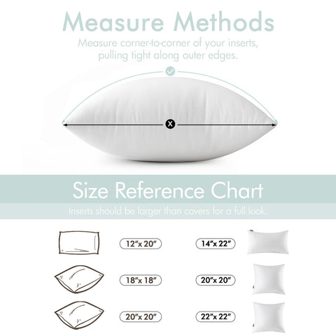 Bedroom display with MIULEE inserts creates a cozy, inviting look.