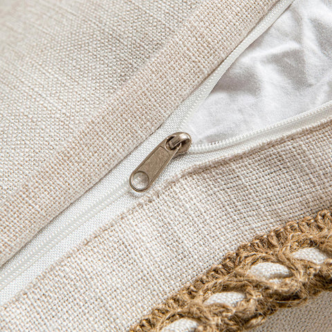 MIULEE 18x18 pillow cover in durable fabric for indoor and outdoor spaces.
