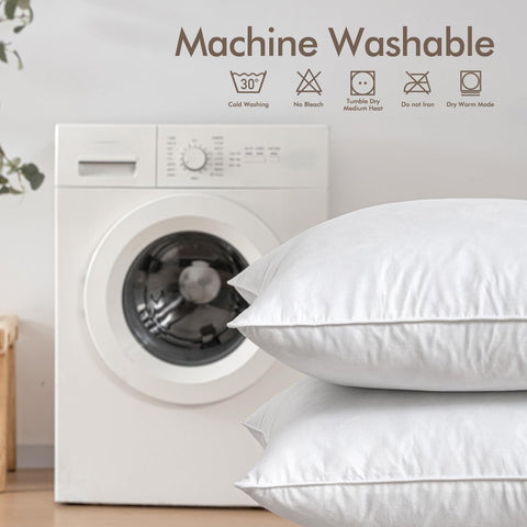 MIULEE 18x18 pillow insert comes vacuum packed for convenient shipping.