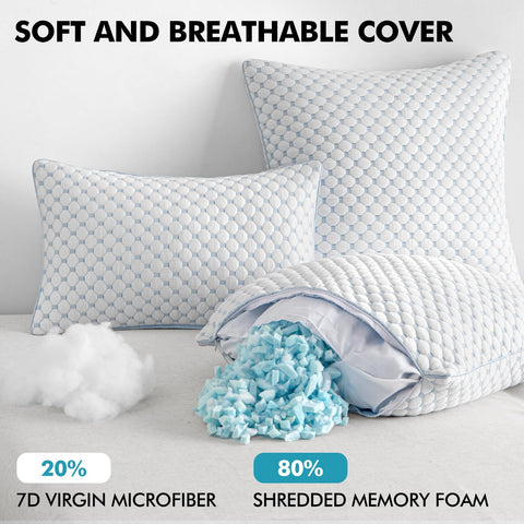 MIULEE 20x20 decorative pillow set for sofa or bed