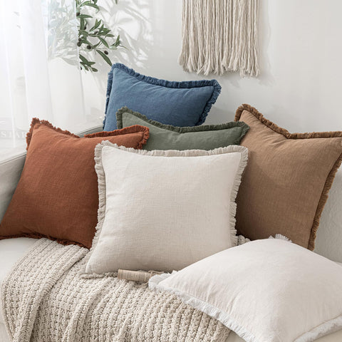 MIULEE easy-care cover is machine washable for quick refresh on couches.