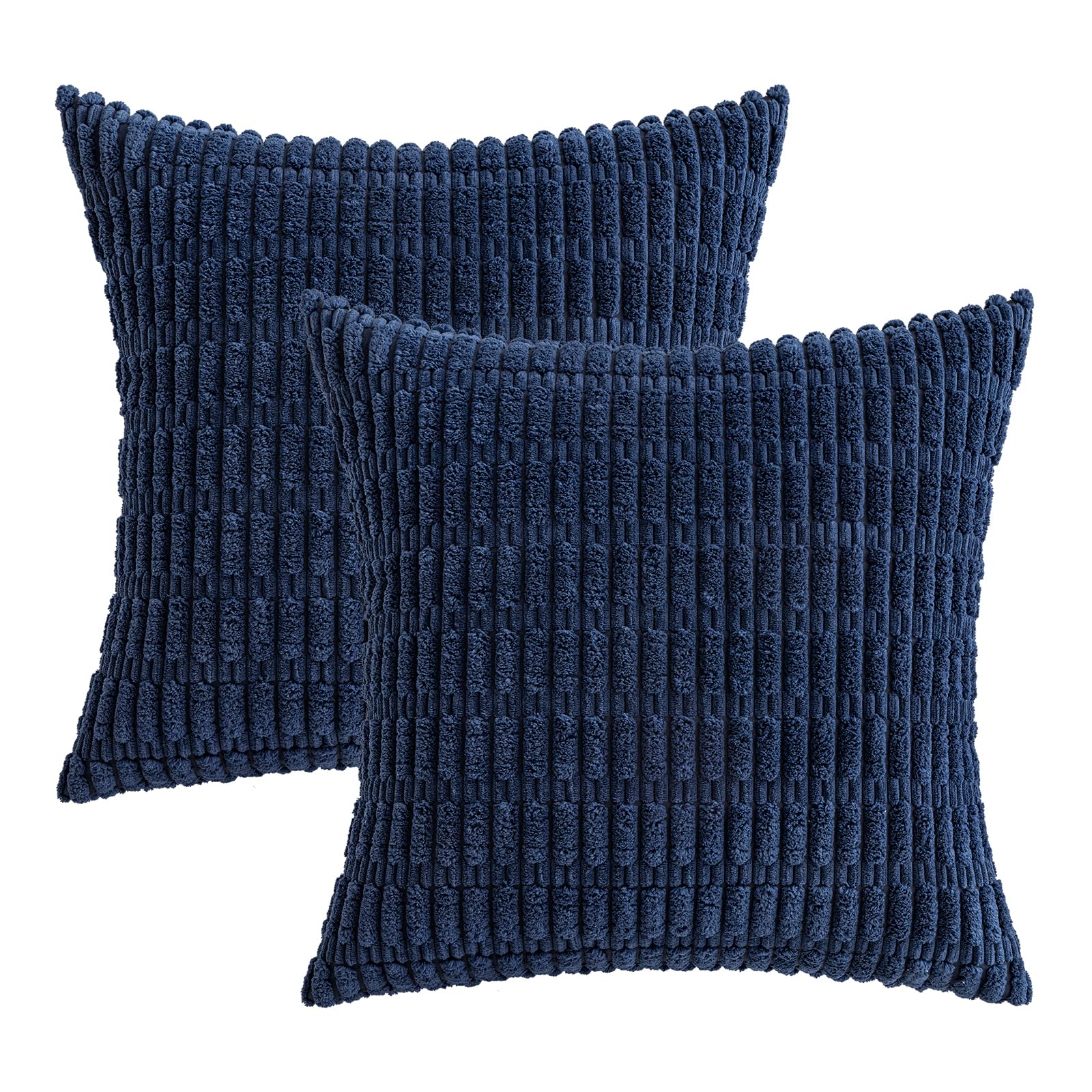 MIULEE pillow covers add cozy bedroom accents and easy redecoration.