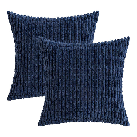 MIULEE pillow covers add cozy bedroom accents and easy redecoration.