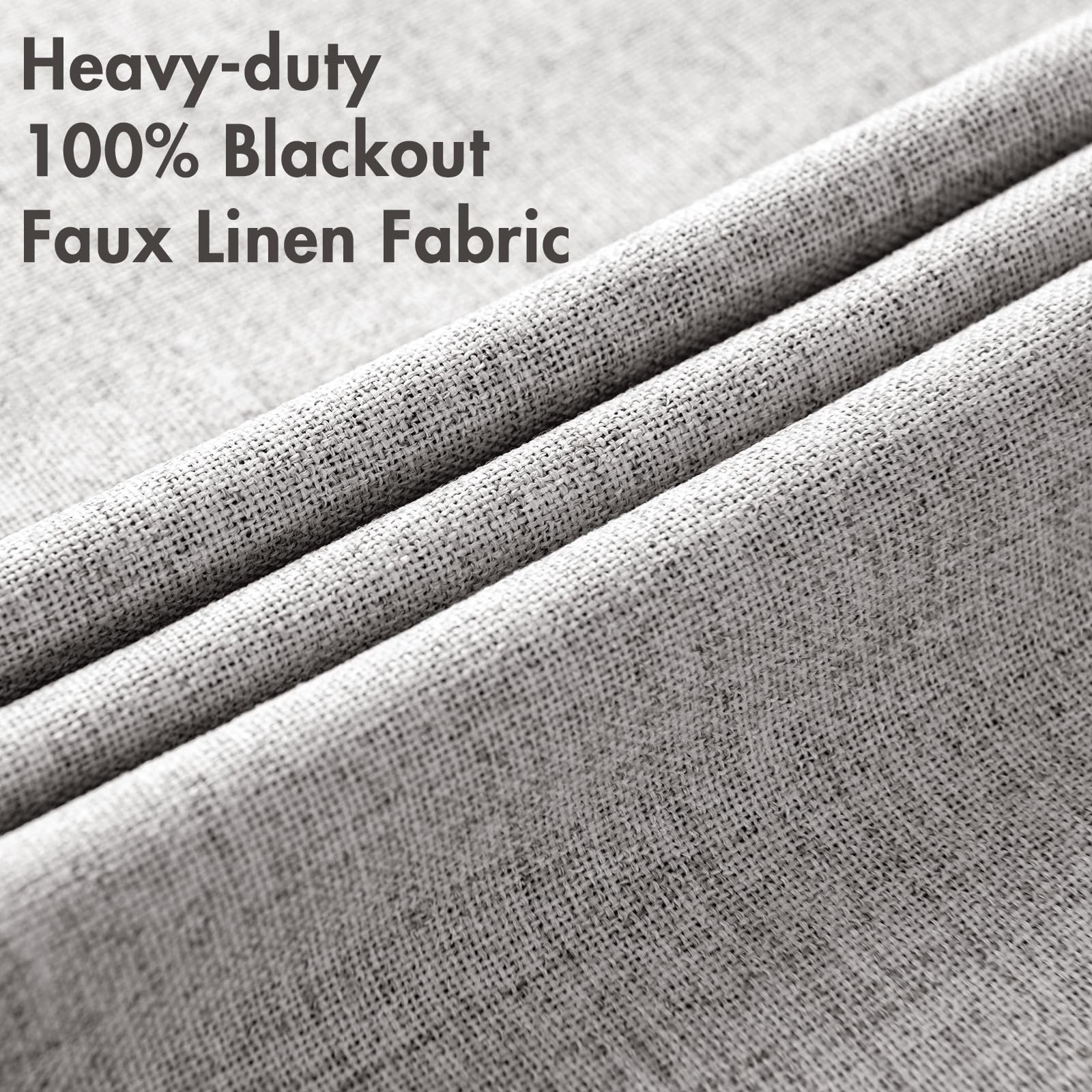 MIULEE blackout drapes reduce external light for relaxed daytime naps.