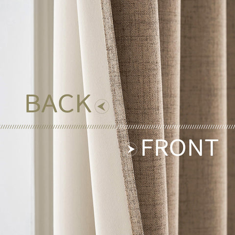 MIULEE blackout curtains soft folds drape elegantly for cozy bedrooms