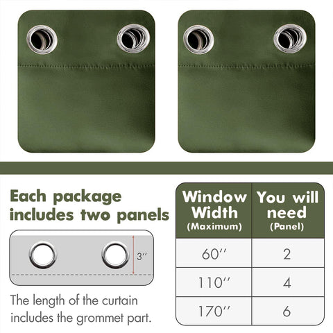 MIULEE care-friendly curtains suggest cold wash and gentle drying.
