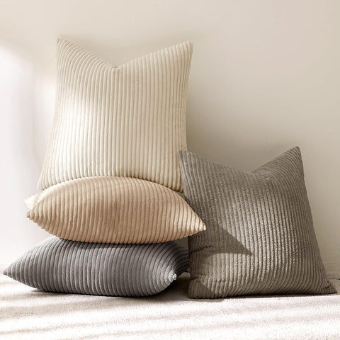 MIULEE set of four covers provides easy seasonal decor refresh