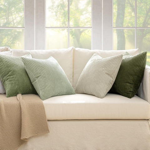 MIULEE green-white set complements modern Nordic home decor