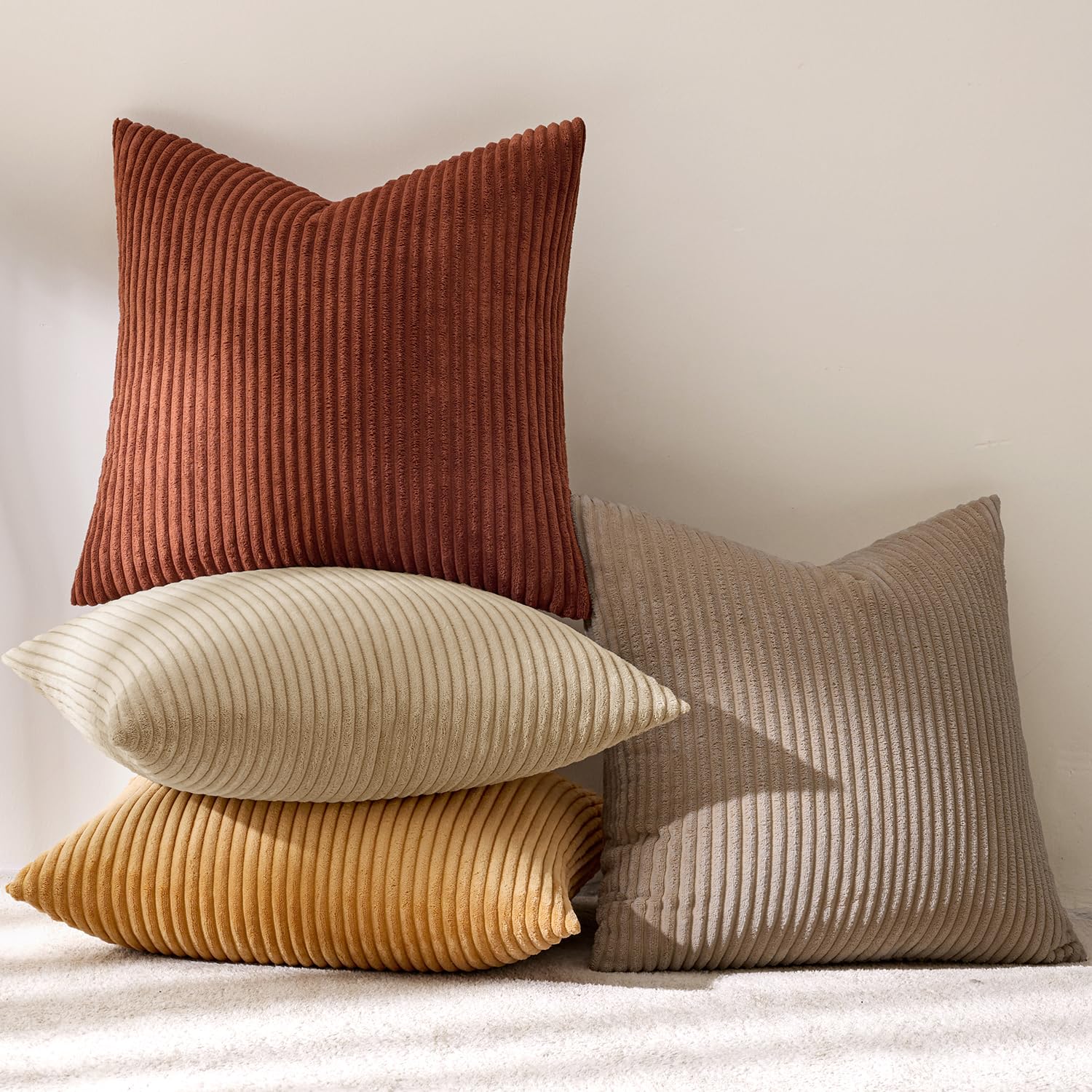 MIULEE warm ochre tones invite inviting corners in any space