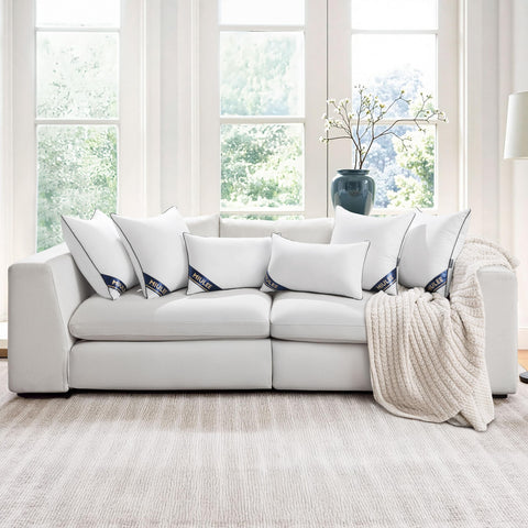 MIULEE brushed 110gsm fabric cover adds gentle touch and durable wear.