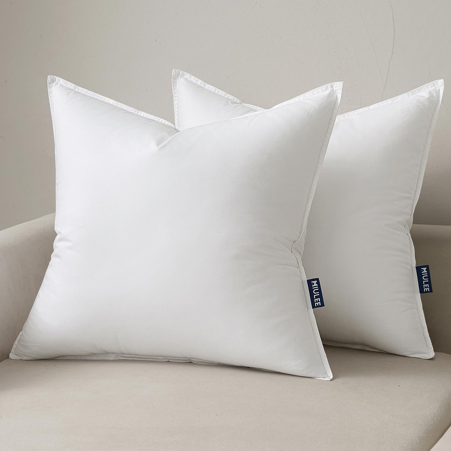MIULEE 20x20 inserts in car and office for comfort