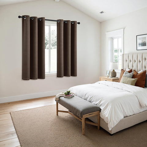 MIULEE thermal curtains help regulate temperature by blocking heat and cold