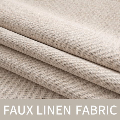 MIULEE room darkening drapes create a cozy ambiance in living room or nursery.