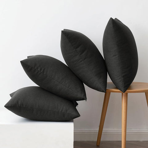 MIULEE 18x18 pillow covers, no inserts included for versatile styling.