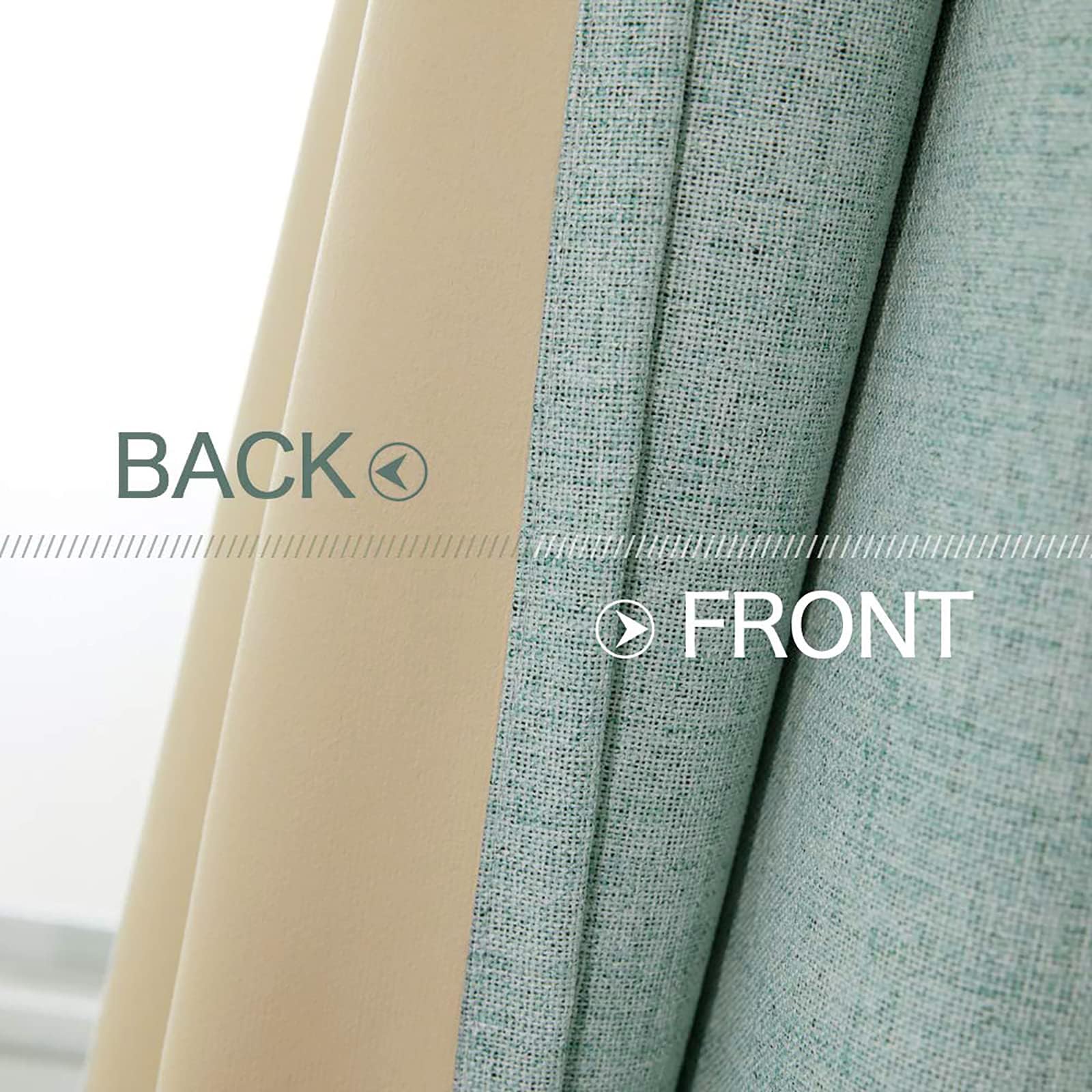 MIULEE nursery-friendly curtains blocking glare for gentle daytime rest.