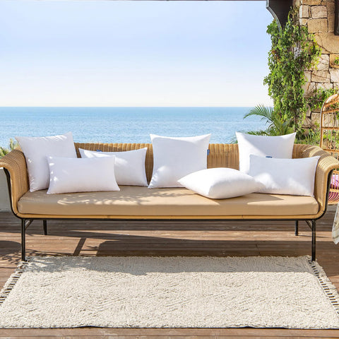 MIULEE decorative outdoor pillows suited for patio furniture