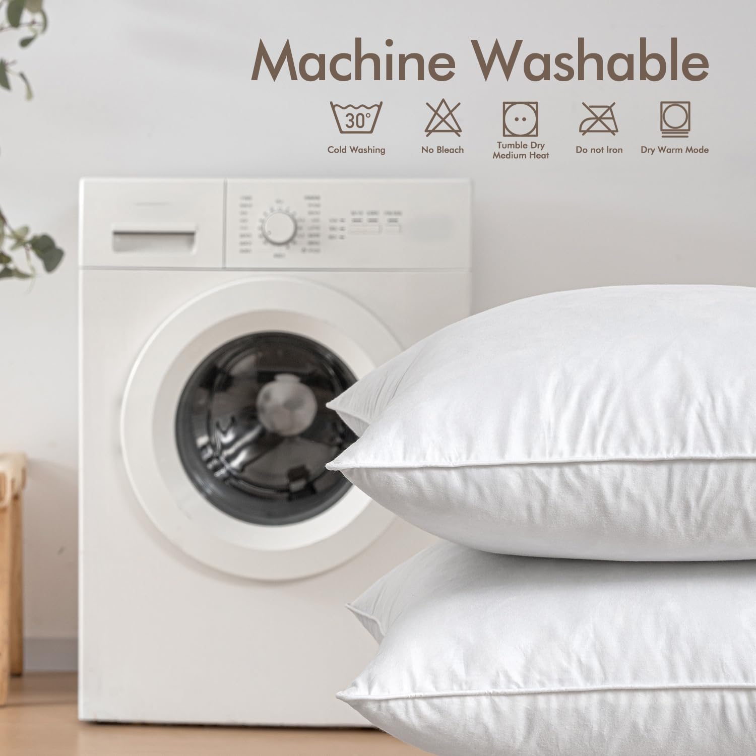 Care-ready: easy to refresh with a quick tumble in the dryer.