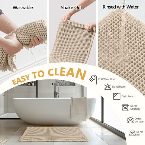 MIULEE durable bath mats protect floors in tub and shower areas