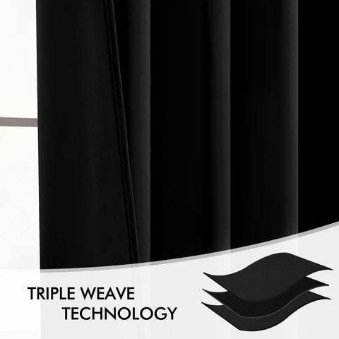 MIULEE easy-care curtains are machine washable for busy homes.