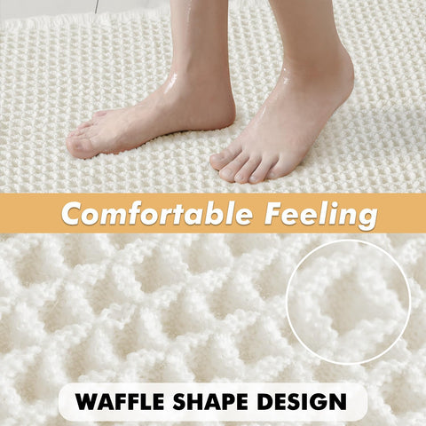 MIULEE easy care hand wash air dry to maintain waffle texture.