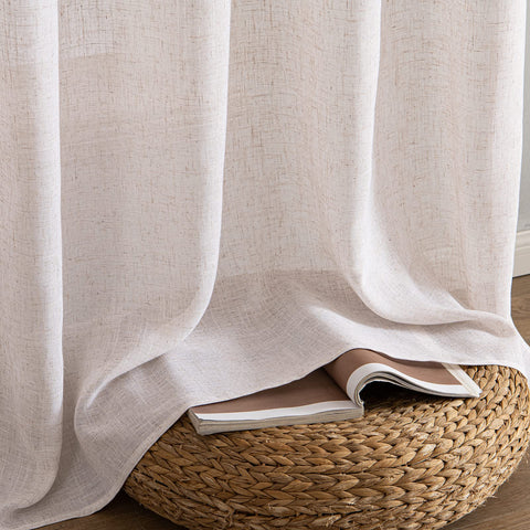 MIULEE easy-care curtains ready for machine wash and quick maintenance