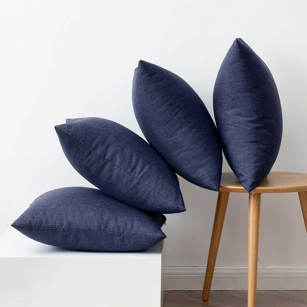 MIULEE easy-care pillow cover machine washable and quick drying