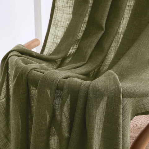 MIULEE easy-care curtains machine washable for busy homes