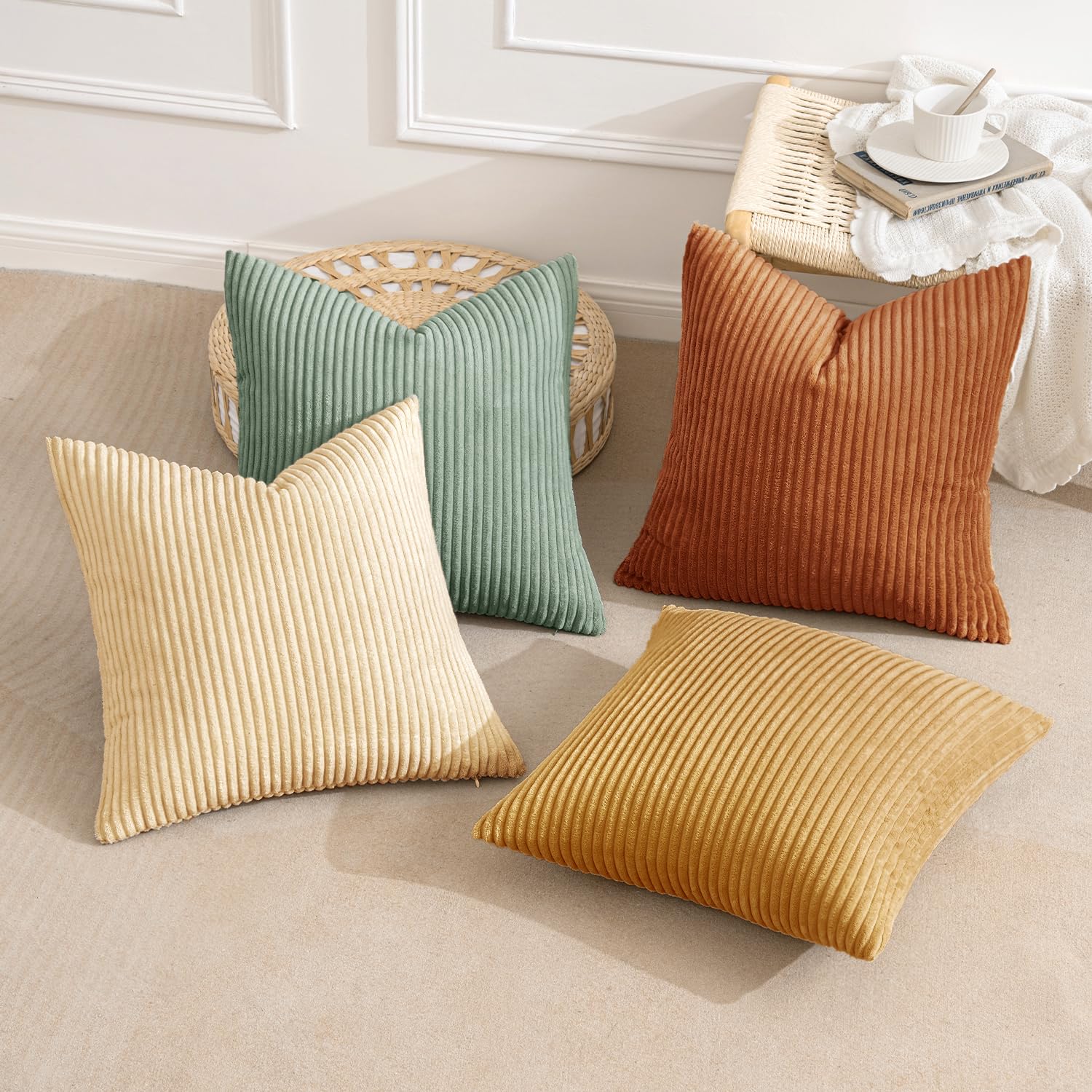 MIULEE easy care pillow cover supports quick refresh and long-lasting beauty