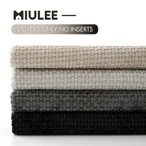 MIULEE easy-care fabric is machine washable for quick refresh.