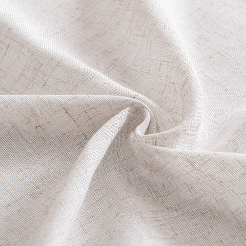 MIULEE farmhouse style curtains in neutral tone for rustic interiors